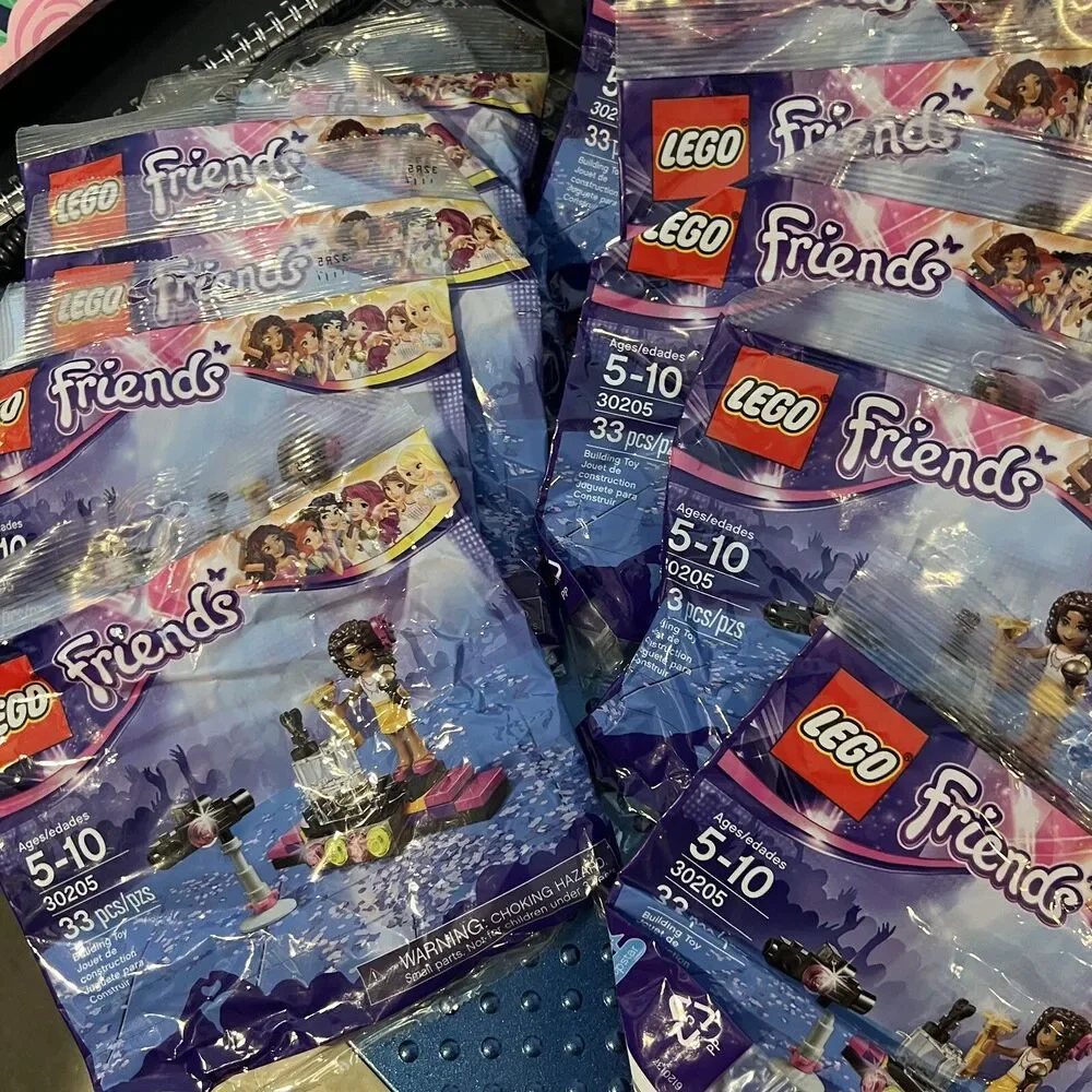10 Bags Lego 30205 Friends Andrea Pop Star Polybag sealed Party Birthday Gift